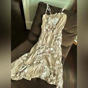Splendid Misty Patchwork Midi-Dress